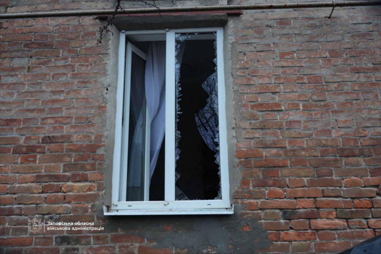 Росіяни вдарили безпілотником по Запоріжжю